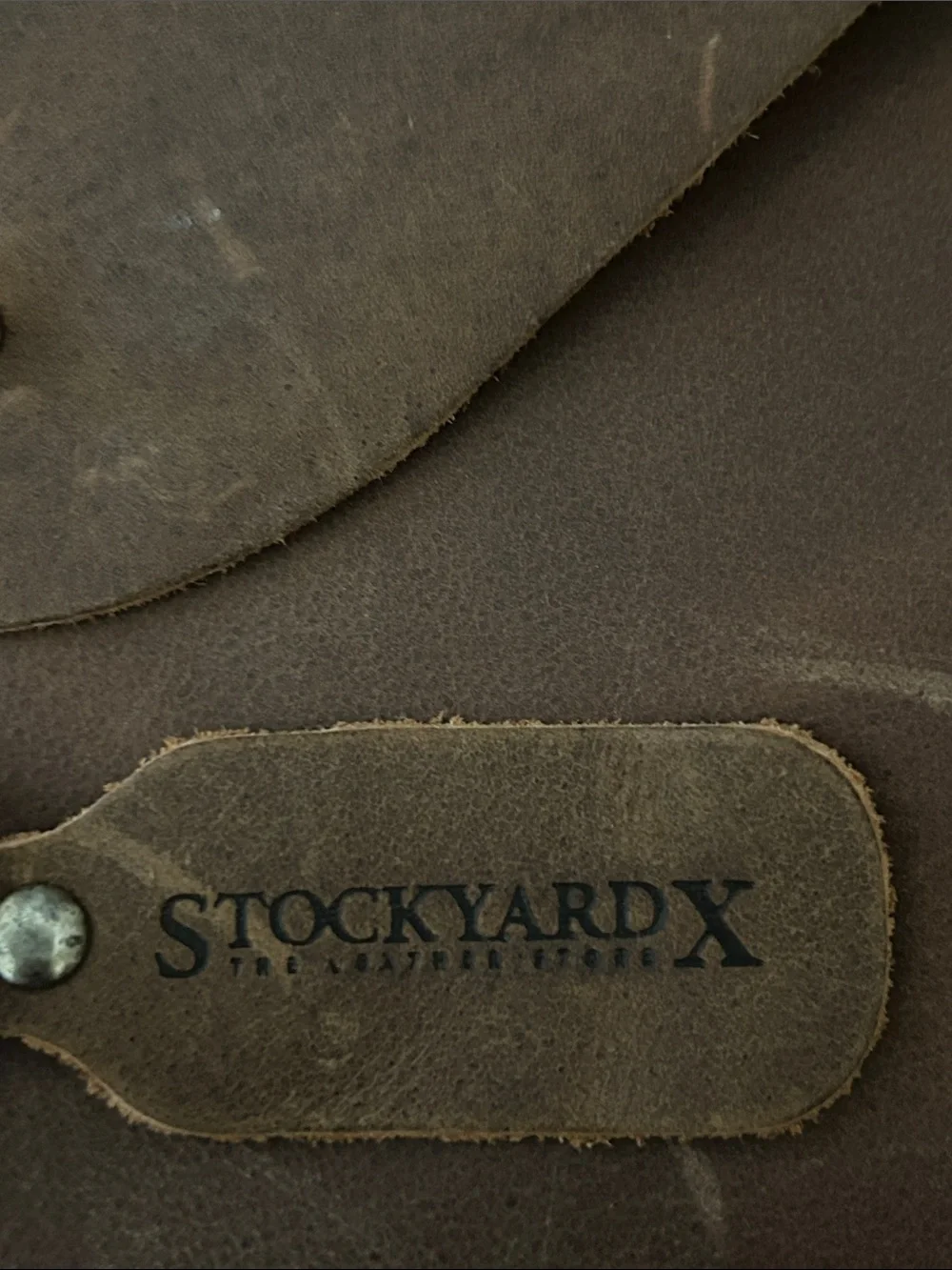 100% Full Grain Leather Brown Leather Crossbody Bag